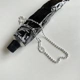 925 Silver Asymmetry Necklace with Pig Nose Pendant