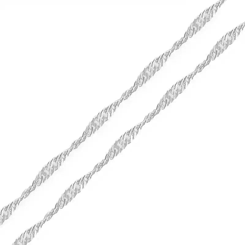 Silverlina Silver Chain Necklace