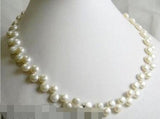 Elegant 18'' 8-9 White Freshwater Pearl Necklace