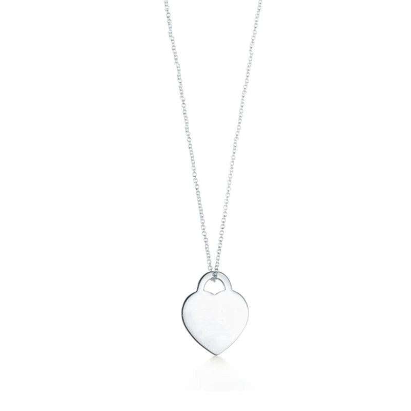 Classic Heart Pendant Necklace for Women