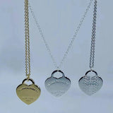 Classic Heart Pendant Necklace for Women
