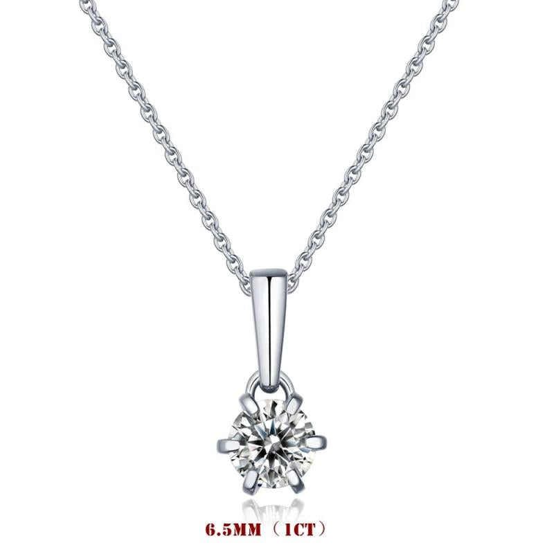 Rabbit 9MM FL Moissanite Diamonds Pendant Necklace