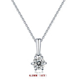 Rabbit 9MM FL Moissanite Diamonds Pendant Necklace