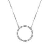 Sparkling Zircon Necklace & Earrings Set for Women