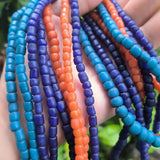 Natural West Glass Bead Chain LouLan Exotic Jewelry