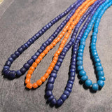Natural West Glass Bead Chain LouLan Exotic Jewelry