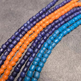 Natural West Glass Bead Chain LouLan Exotic Jewelry