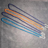Natural West Glass Bead Chain LouLan Exotic Jewelry