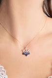 Snowflake Pendant Sterling Silver Necklace