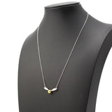 925 Silver Golden Snitch Pendant Necklace Wing Charm Quidditch Snitch Necklace