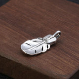 S925 Silver Skulls & Feathers Hip-Hop Pendant