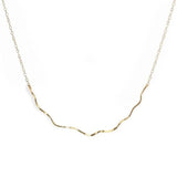 925 Silver Bar Choker Necklace Pendant Statement Boho Women Jewelry