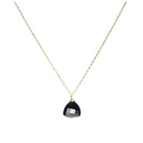 Bohemian Choker Necklace 925 Silver Spinel Pearl Charm