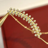 925 Silver Rivets Necklace Couple Gift for Women