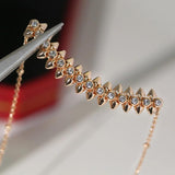925 Silver Rivets Necklace Couple Gift for Women