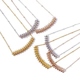 925 Silver Rivets Necklace Couple Gift for Women