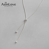 925 Silver Adjustable Snake Bone Necklace for Women Wedding Engagement