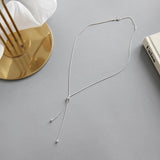 925 Silver Adjustable Snake Bone Necklace for Women Wedding Engagement