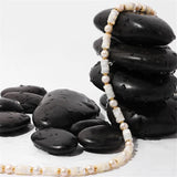 Natural Stone Shell Pearls Women Necklace Vintage Jewelry