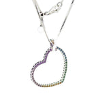 Heart Necklace & Pendant 925 Sterling Silver Jewelry Necklace For Women