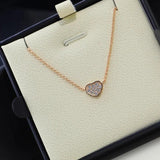 925 Sterling Silver Mini Love Necklace for Girls