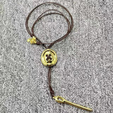 UNOde50 Electroplating 92514K Rope Button Necklace