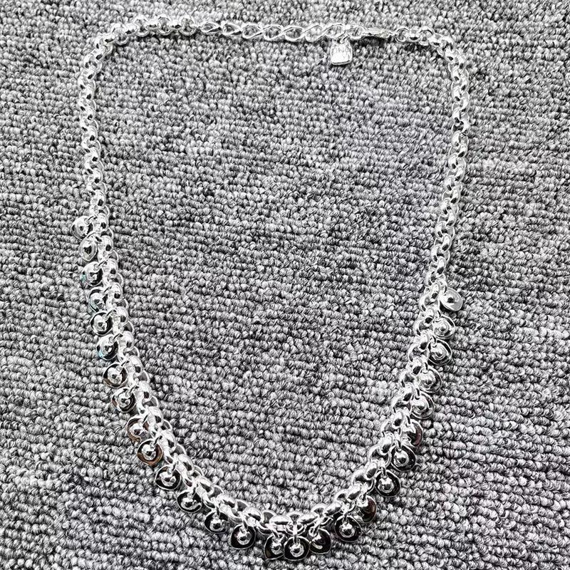 UNOde50 Electroplated 925 Silver Necklace Jewelry