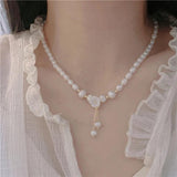 Real Natural Cultured Baroque Pearl Necklace