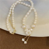 Real Natural Cultured Baroque Pearl Necklace