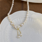 Real Natural Cultured Baroque Pearl Necklace