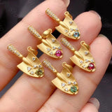 Brazilian Tourmaline Pendant 925 Silver Necklace