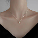 925 Silver Water Drop Necklace for Women