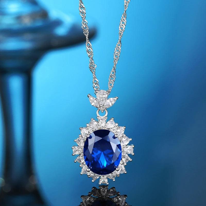 925 Sterling Silver Textured Stones Necklace