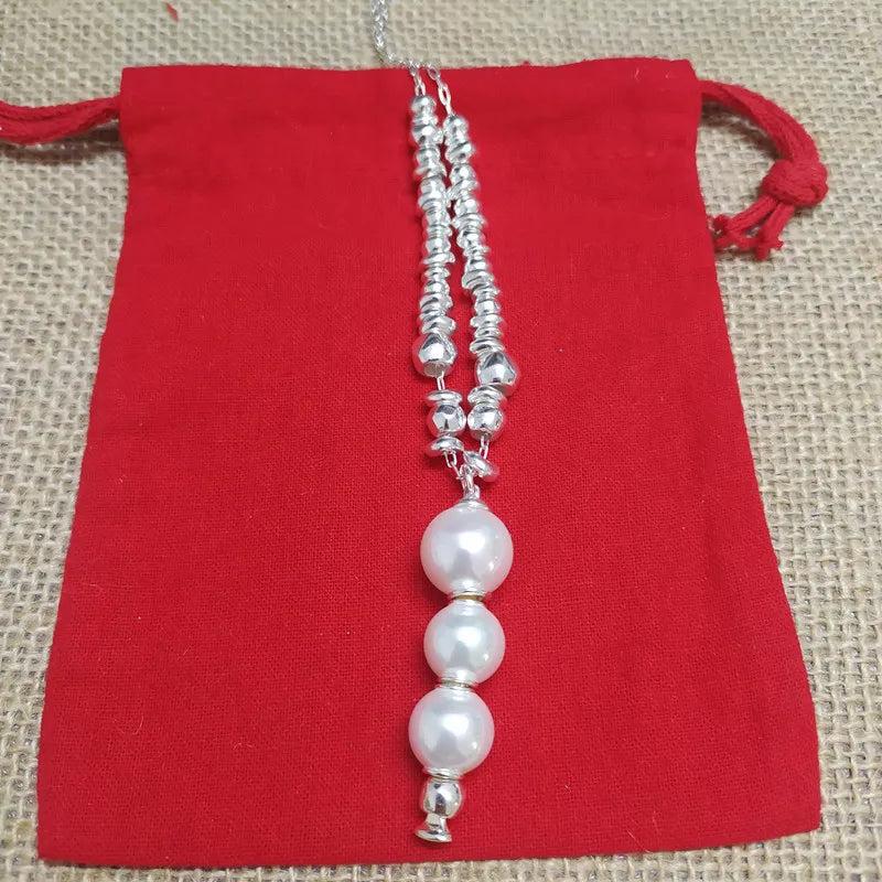 Spanish Electroplated Silver S925 Beads Pearl Bracelet Jewelry