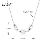 Laya 925 Silver Conch Enamel Necklace for Women