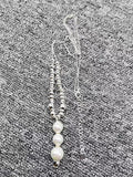 UNOde50 Silver Beaded Pearl Necklace Jewelry Gift