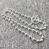 UNOde50 Silver Ball Necklace Gift