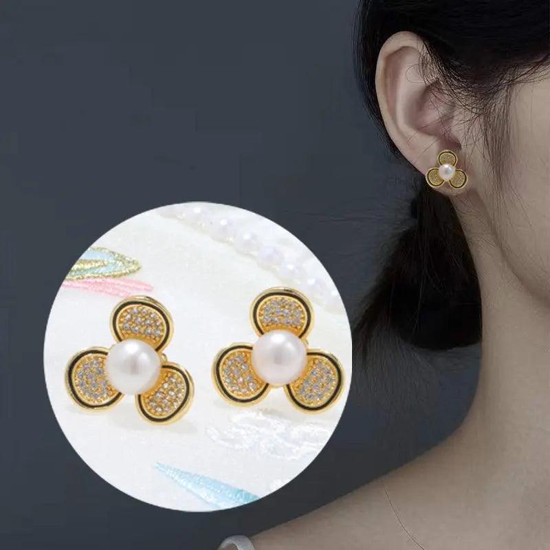 7-7.5mm Freshwater Pearl Pendant Necklace Set