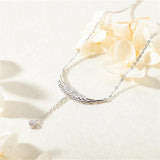 Angel Wings Pendant Necklace 925 Sterling Silver Jewelry