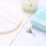 Austrian Crystal Butterfly Pendant Necklace
