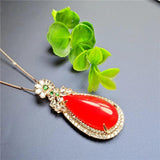 Koraba Chalcedony Pendant Necklace