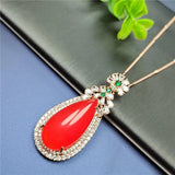 Koraba Chalcedony Pendant Necklace