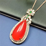 Koraba Chalcedony Pendant Necklace