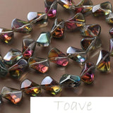Crystal Glass Irregular Bead Jewelry Making Set