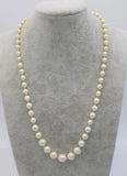 Freshwater Pearl 5-11mm Necklace 22inch Round Beads