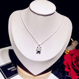 925 Cat Kitty Chain Fine Jewelry Necklace