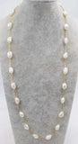 Baroque Freshwater Pearl Necklace 30 Inch Beads