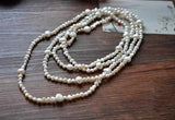 Freshwater Pearl Baroque Necklace 80-inch Beads