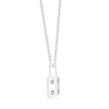 925 Silver Lock Your Promise Necklace