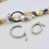 Pink Lavender Baroque Freshwater Pearl Long Necklace